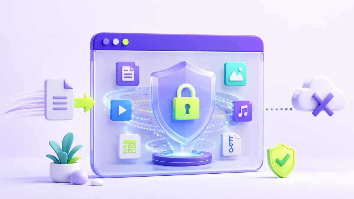 How Browser-Based File Processing Protects Privacy