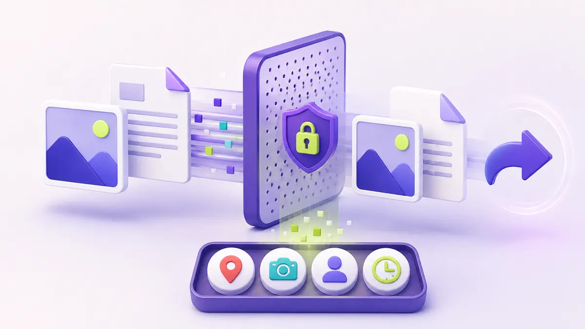 Remove Metadata Before Sharing Files