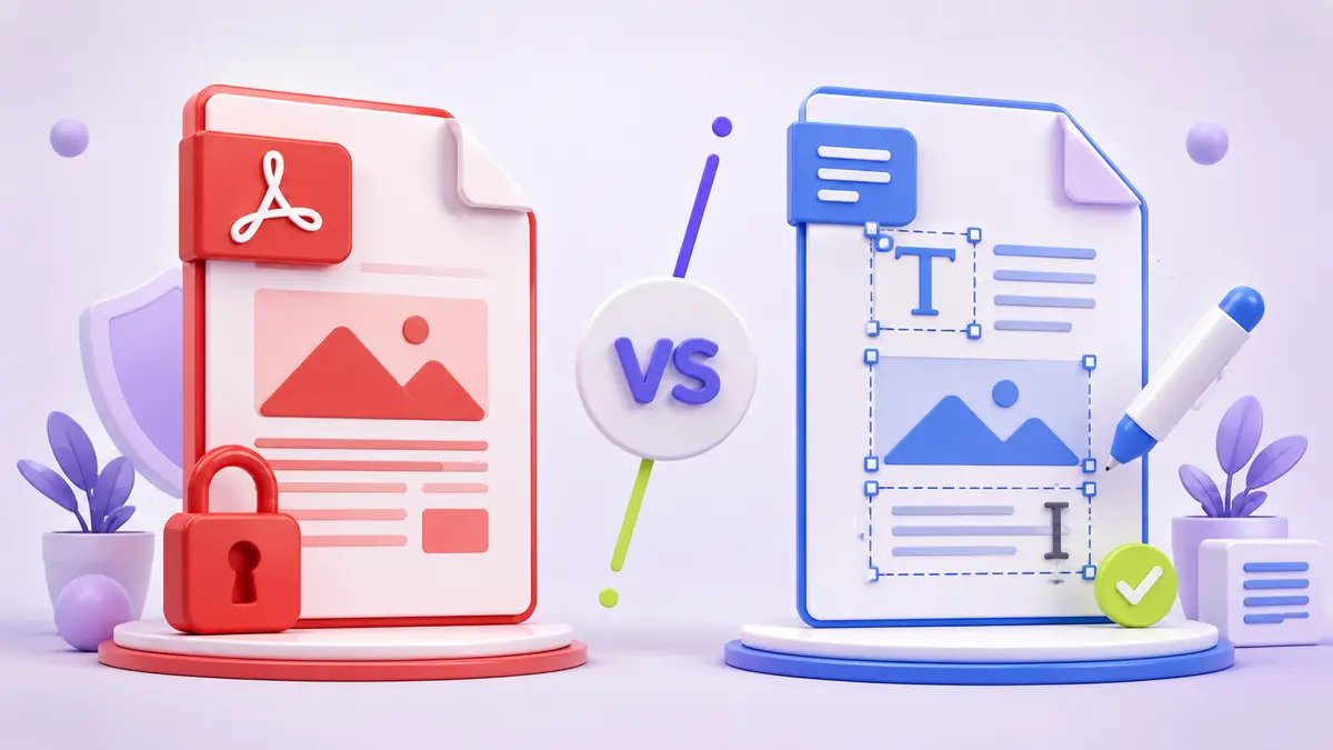 PDF vs DOCX: What Is the Difference?
